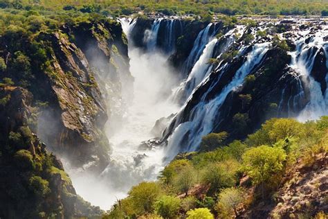 Ruacana Falls, Angola, Africa | Africa travel, Beautiful waterfalls ...