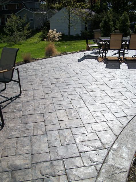 Stamped Concrete Patio Designs - Draw Stunning Portraits