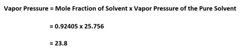 How to Calculate Vapor Pressure.