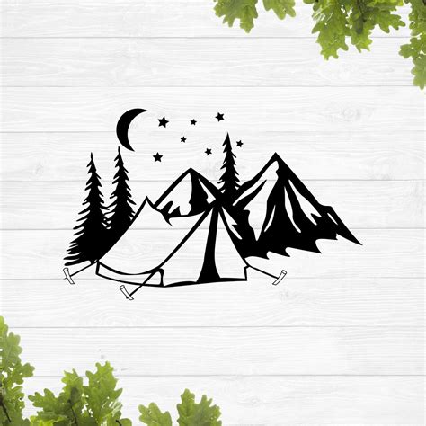 Camping svg png eps dxf jpg Mountain svg Funny camping svg | Etsy