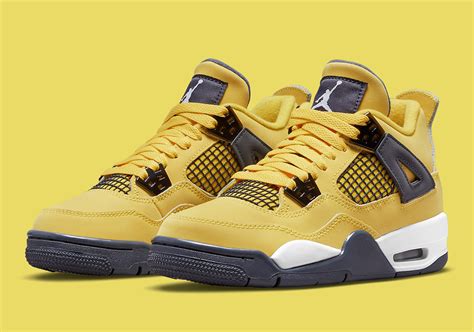 Air Jordan 4 Lightning 2021 GS PS TD Release Date | SneakerNews.com