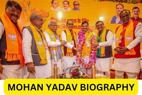 Mohan Yadav Biography - New MP CM Personal Details, Net Worth