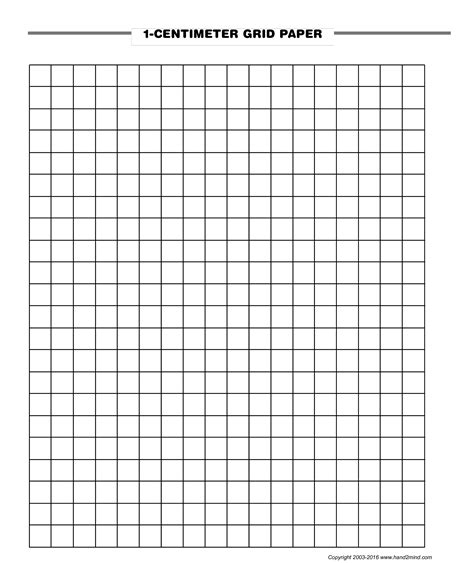 Free Printable Graph Paper 1/8 Inch