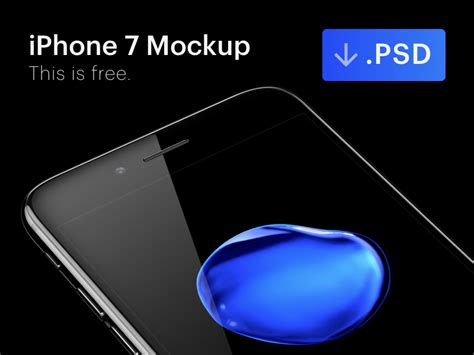 iPhone 7 Mockup [PSD] - Mockup Hunt