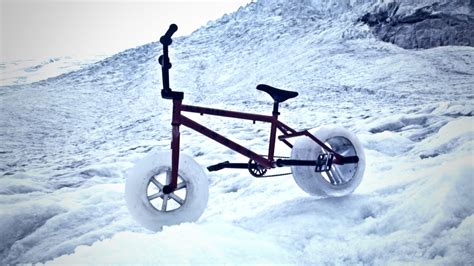 'Ice Bike' Features Wheels Made of Ice for Navigating Glaciers on Two ...