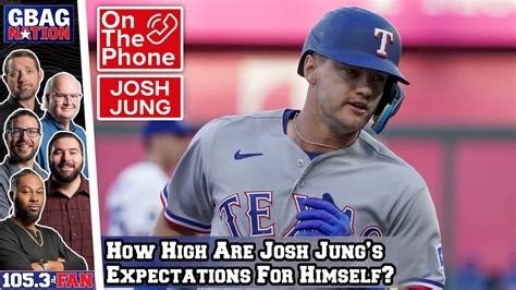 Josh Jung On The High Expectations He's Set For Himself In His Rookie ...