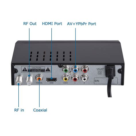 ATSC Digital HDTV Converter Box | AGPTEK