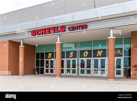 FARGO, ND/USA - JUNE 27, 2019: Scheels Center on the campus of the ...