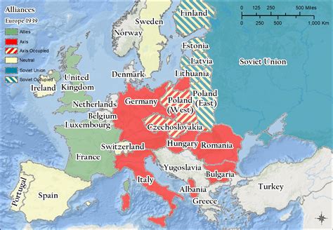 Map Of Europe During Ww2 Allies And Axis | Images and Photos finder