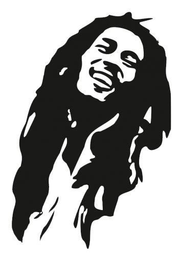 bob marley tattoo stencil - cargovansnearme