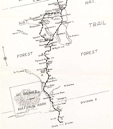 Pacific Crest Trail Section Maps