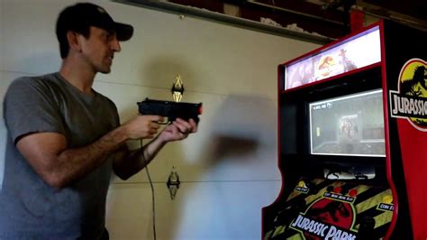 Sinden Light Gun Arcade Cabinet - Terminator, House Of The Dead, Area ...