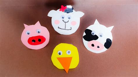 Easy Farm Animal Crafts For Young Kids - The Melrose Family