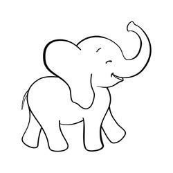 Discover more than 78 baby elephant sketch images super hot - seven.edu.vn