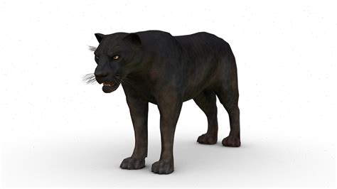 3D Black Panther - Buy Royalty Free 3D model by Animabyfad [1e36174 ...