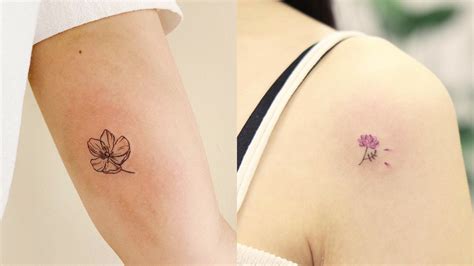 12 Minimalist Flower Tattoo Ideas and Their Hidden Meanings