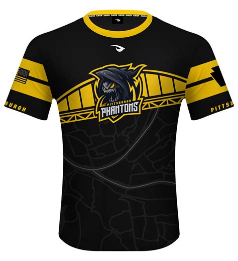 Pittsburgh Phantoms Jersey - Raven.GG | Esports Apparel Design & Production