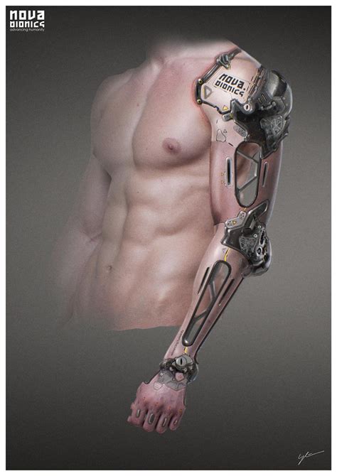 Cybernetic arm design | Robot design, Cyborg, Cyberpunk