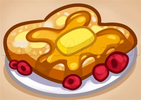 Easy French Toast Drawing