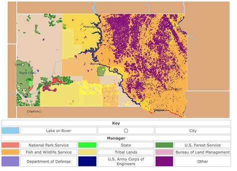 Interactive Map of South Dakota's National Parks and State Parks