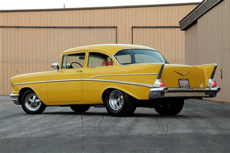 1957, Chevrolet, Chevy, Belair, Bel, Air, 210, Pro, Street, Super, Drag ...