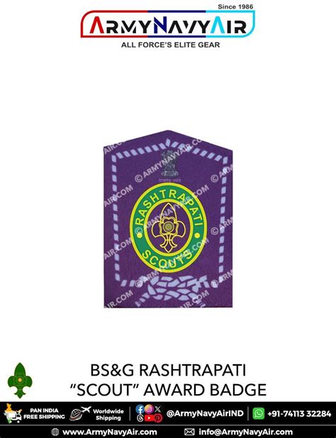 BS&G | Bharat Scouts-Guide Rashtrapati Award : ArmyNavyAir.com