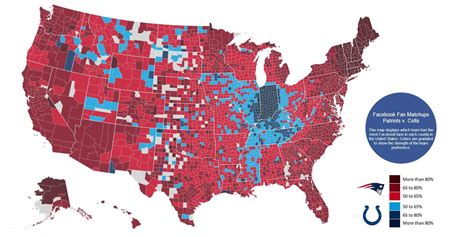 MAPS: Which NFL Teams Every County In The US Is Rooting For In This ...