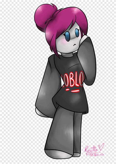 Free download | Roblox Drawing Character, female ART, mammal, hand png ...