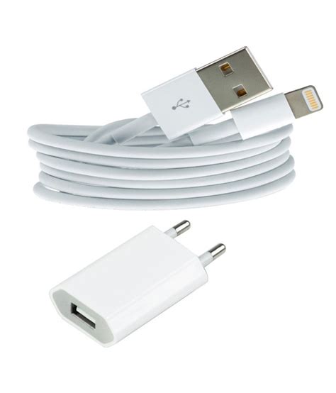 Havein USB Charger For Apple iPhone 5, 5s, 6 And 6s - White - Buy ...