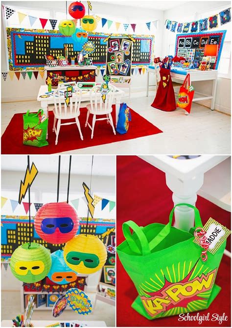 Superhero Classroom Theme | Superhero classroom, Superhero classroom ...