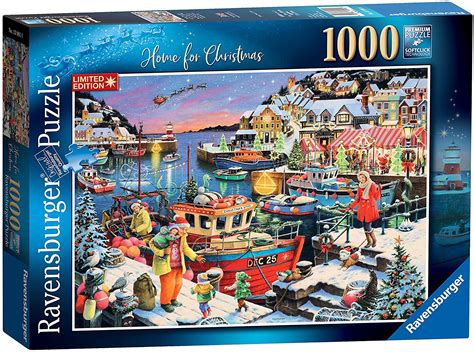 Ravensburger Limited Edition Home for Christmas 1000 Piece Puzzle – The ...