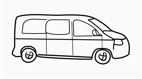 Black And White Van PNG Transparent Black And White Van.PNG Images ...