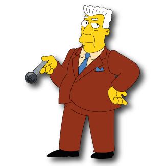 Kent Brockman - The Simpsons by domejohnny on DeviantArt