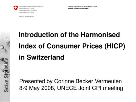 PPT - Introduction of the Harmonised Index of Consumer Prices (HICP) in ...