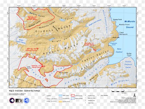 Map Of The Mcmurdo Dry Valleys Mcmurdo Dry Valleys Antarctica Map, Plot ...