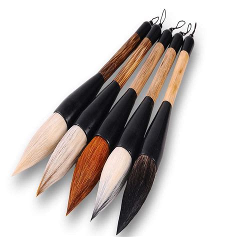 12pcs/set Brush Chinese Calligraphy Brush Pen Paint Brush Art ...