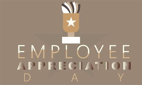 Employee Appreciation Day. Template for background, banner, card ...