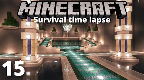 MEGA BASE INTERIOR | Survival Time Lapse #15 - YouTube