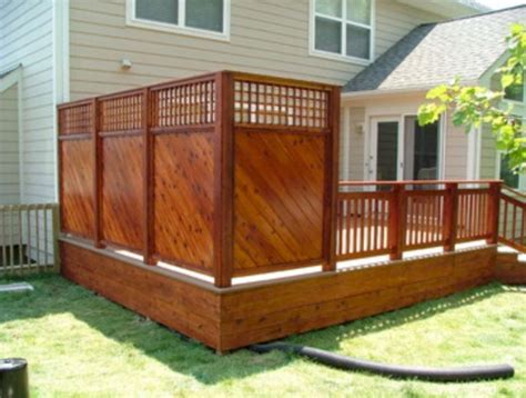 20+ Deck Ideas With Privacy – DECOOMO