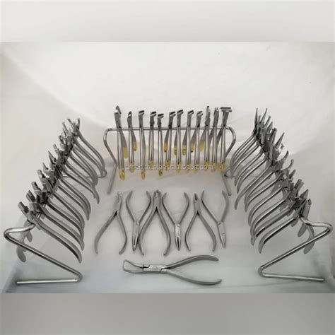 Different Types Of Orthodontic Pliers Sets Wire Cutter Orthodontic ...