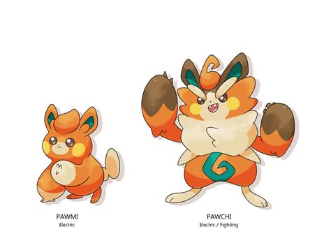 Fakemon: Pawmi Evolution Speculation by oneHundredJams on DeviantArt