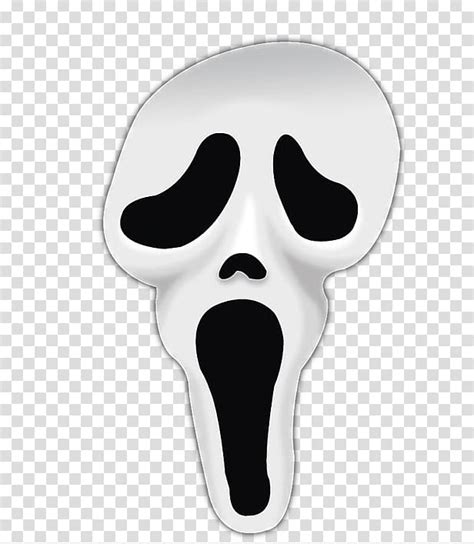 Scream Ghost Face Cartoon