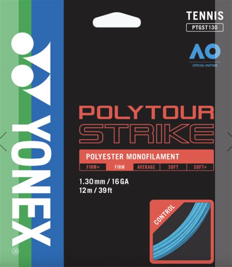 Yonex adds new color to Poly Tour Strike string - IART