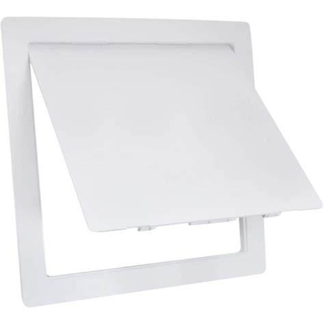 The Plumber's Choice 4 in. x 6 in. Plastic Access Panel for Drywall ...