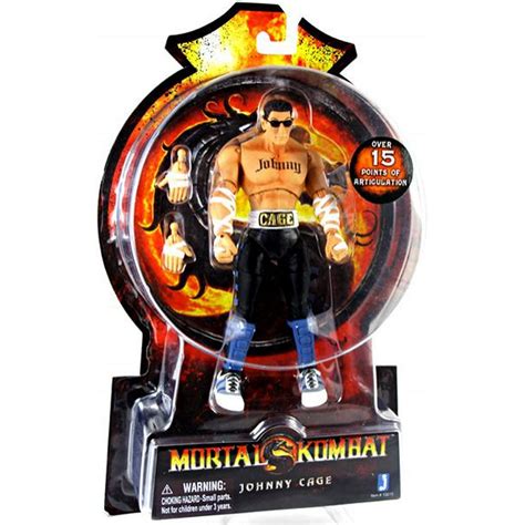 Mortal Kombat 20th Anniversary Johnny Cage 6" Action Figure - Walmart ...