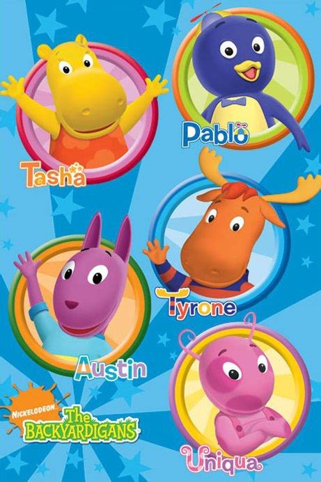 Backyardigans Characters Names