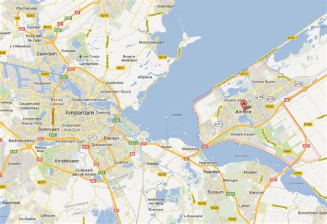 Almere Map - Netherlands