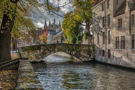 Canal Bridge, Bruges, Belgium