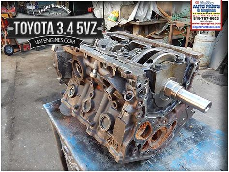 Toyota 3.4 5VZ Engine Rebuild - Los Angeles Machine Shop- Engine ...