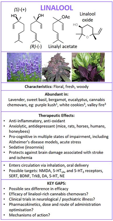 Frontiers | A Review of the Potential Use of Pinene and Linalool as ...